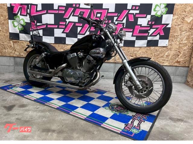 ＸＶ２５０ビラーゴ　トリプルツリー　ショットガンマフラー　ローダウンリアサス　スムースシート