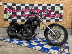 ヤマハ　ＸＶ２５０ビラーゴ　トリプルツリー　スラッシュマフラー　フラットフェンダー　リジットサス　スムースシート