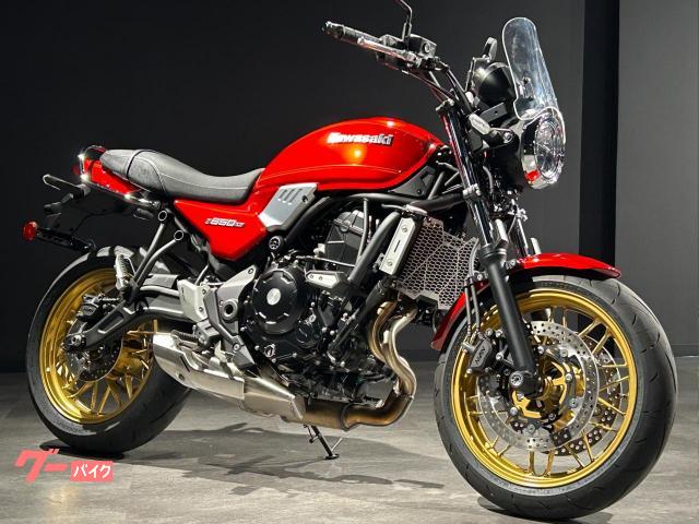 カワサキ Ｚ６５０ＲＳ ＭＹ２０２４ ワンオーナー車両 トラコン装備車 ＥＴＣ２．０標準装備 キャンディミディアムレッド｜カワサキプラザ西宮｜新車 ・中古バイクなら【グーバイク】