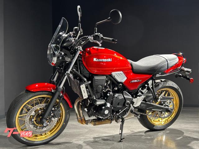 カワサキ Ｚ６５０ＲＳ ＭＹ２０２４ ワンオーナー車両 トラコン装備車 ＥＴＣ２．０標準装備 キャンディミディアムレッド｜カワサキプラザ西宮｜新車 ・中古バイクなら【グーバイク】