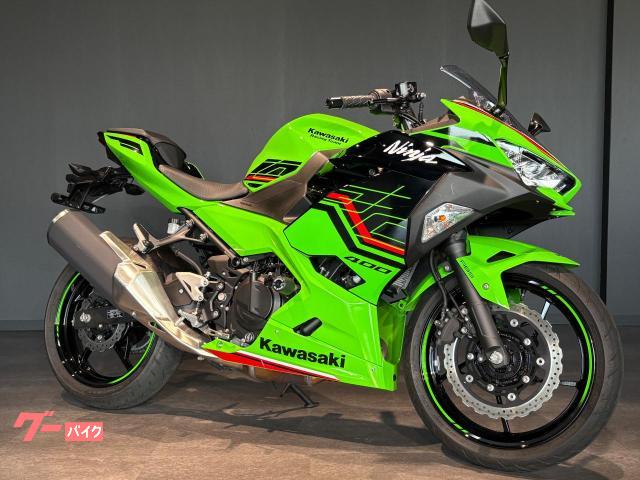 Ｎｉｎｊａ　４００　ＫＲＴ　ＥＤＩＴＩＯＮ　ＭＹ２０２４　ＣＲ−１コーティング施工車両　ＥＴＣ２．０装備　社外スライダー