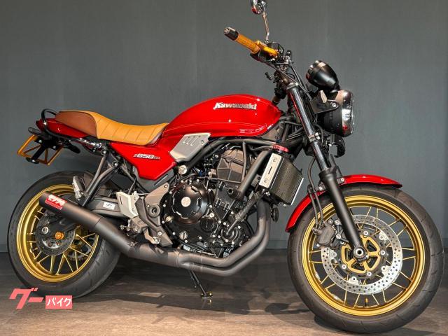 Ｚ６５０ＲＳ　ＭＹ２０２４　モリワキマフラー　グラブバー　社外シート　フェンダーレス　ＥＴＣ２．０装備