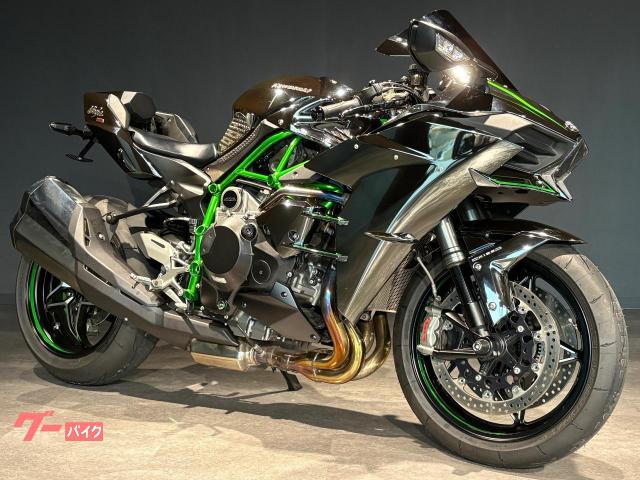 Ｎｉｎｊａ　Ｈ２　ＥＴＣ装備　フェンダーレス　社外アクスルスライダー　トリックスター製ラジエターパイプ