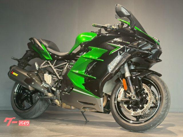 Ninja H2 SX SE MY2022 社外マフラー装備 社外スクリーン 社外バーエンド