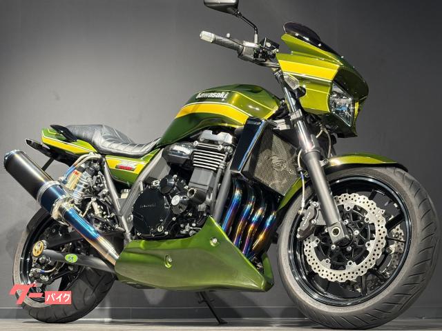ＺＲＸ１２００　ＤＡＥＧ　チタンフルエキゾースト　社外アルミバーエンド　ＥＴＣ装備　Ｕ−ＫＡＮＡＹＡアルミビレットレバー装備