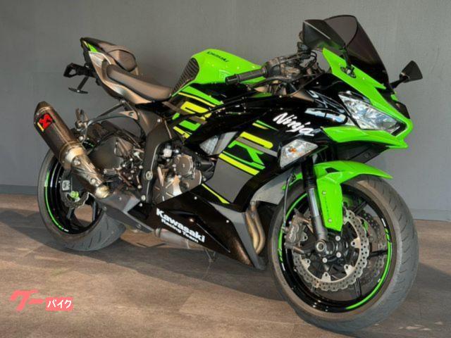 Ｎｉｎｊａ　ＺＸ−６Ｒ　ＭＹ２０１９　アクラボビッチサイレンサー　ベビーフェイスバックステップ　アクティブフェンダーレス