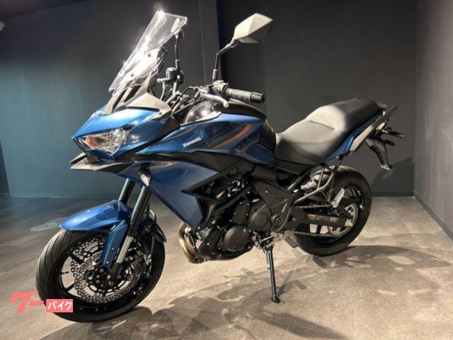 Ｖｅｒｓｙｓ　６５０　ＭＹ２０２６　プラザ認定中古車　ＥＴＣ２．０標準装備　メタリックディープブルー