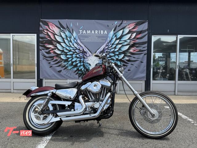 ＸＬ１２００Ｖ　セブンティーツー　ロングフォーク　ショートショット　ハイミッド　チョッパー仕様
