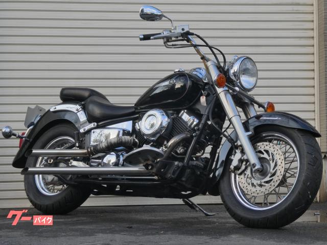 ドラッグスター４００クラシック　スラッシュカットマフラー　燃料計付きモデル　１か月保証　新規二年車検付