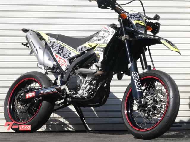 WR250X カスタム多 一か月保証 デカール フェンダーレス ジータハンドル ナックルガード ホースステー カラーチェーン