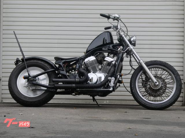 ホンダ スティード400 スポタンク フラットフェンダ シーシーバー