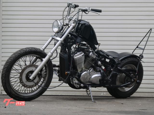 ホンダ スティード400 スポタンク フラットフェンダ シーシーバー