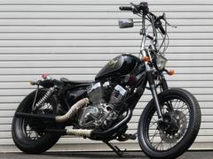 ヤマハ　ＸＶ２５０ビラーゴ　社外マフラー　ソロシート　フラットフェンダー　アタックバー等