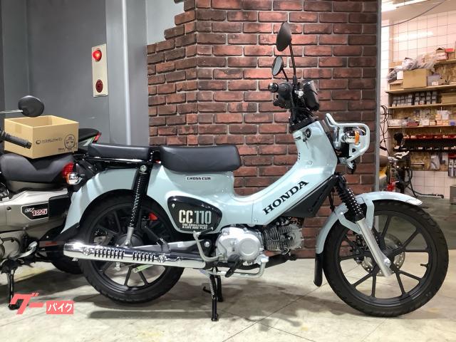 クロスカブ１１０　ＡＢＳ搭載　ペアキー　ＪＡ６０型　プコブルー　ピリオンシート　ヘルメットホルダー