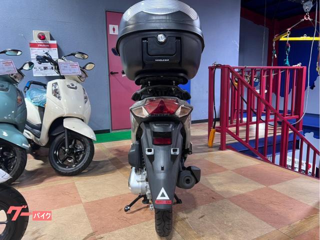 低走行 Dio110 basic ジュピターグレー Honda リアボックス付 カスタマイズパーツ＆純正アクセサリーで原付二種スクーター『Dio110