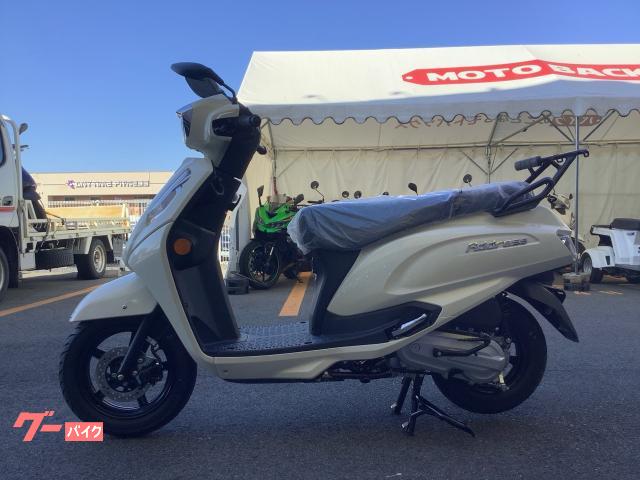 スズキ アドレス125 新車2年保証 リアキャリ標準装備 EN11J型