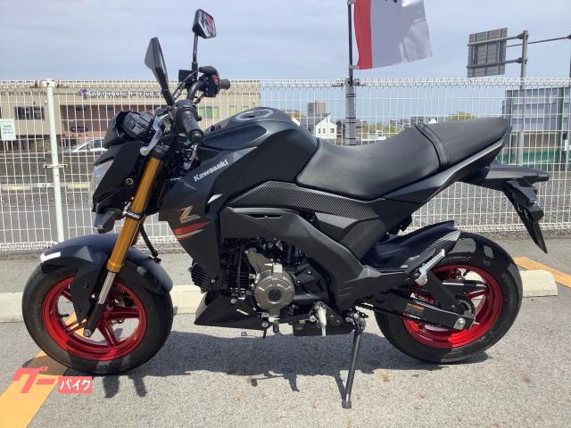 カワサキ　Z125PRO /BR125H /黒／ガンメタ/千葉県より カワサキ Z125PRO BR125H 2018年モデル OVER