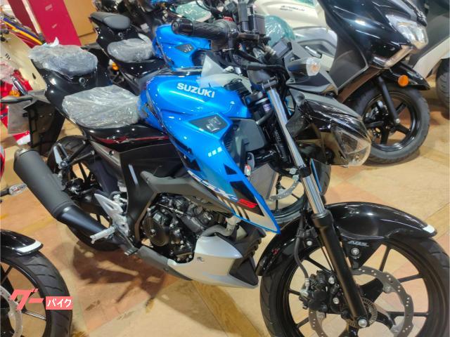 ＧＳＸ−Ｓ１２５　新車２年保証　ＡＢＳ　ＤＬ３２Ｄ型　トリトンブルーメタリック／タイタンブラック　スペアキー