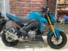 カワサキ　Ｚ１２５ＰＲＯ　モリワキマフラー　ＢＲ１２５型　スペアキー　パールナイトシェードティール