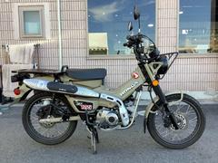 ホンダ　ＣＴ１２５ハンターカブ　デイトナタコメーター　メットホルダー　スペアキー　ＡＢＳ　ＪＡ５５型　マットフレスコブラウン
