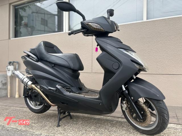 シグナスＸ　カスタム車両　ビームスマフラー　シングルシート仕様