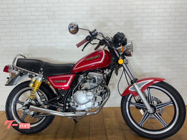 スズキ ＧＮ１２５－２Ｆ 社外マフラー カスタムハンドル フェンダー Ｒサス｜ゴーバイク｜新車・中古バイクなら【グーバイク】