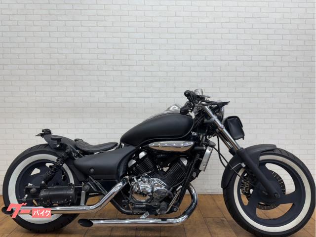 エリミネーター２５０Ｖ　社外マフラー　グリップヒーター　カスタムハンドル　Ｒフェンダー　シート