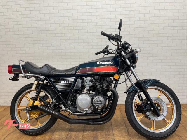 Ｚ４００Ｊ　社外マフラー　マーシャルヘッドライト　ＢＥＥＴカバー　カスタムハンドル　タンデムバー