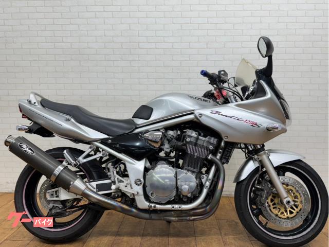 Ｂａｎｄｉｔ１２００Ｓ　ノジママフラー　カスタムハンドル　フェンダーレス　ステップ