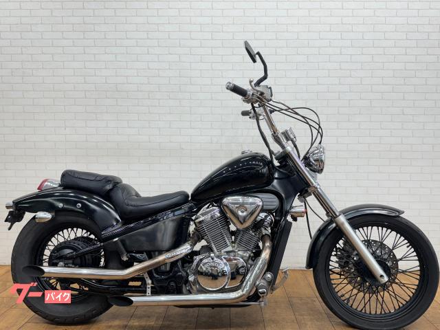 スティード４００ＶＳＥ　カスタムマフラー　ハンドル　ハンドルポスト　メーター　ブレーキホース　ウィンカー　ミラー
