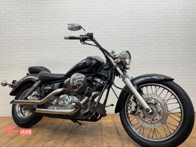 ドラッグスター２５０　社外マフラー　ウィンカー