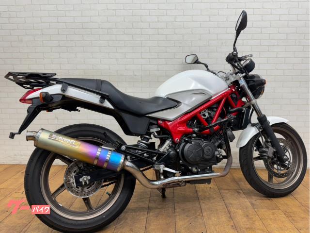 VTR250エンジンガード前後とモリワキマフラー VTR250エンジンガード前後とモリワキマフラー Webike | MORIWAKI