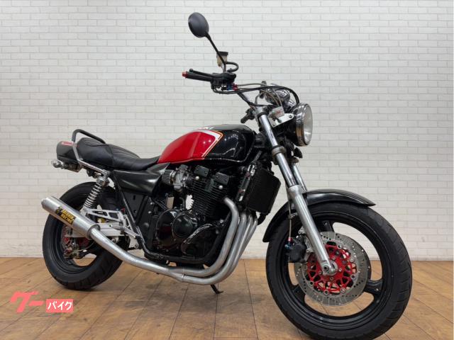 ＧＳＸ４００インパルス　ＬＥＤライト　エンジンガード　マフラー　エアクリ　Ｒサス　バックステップ　タンデムバー　ハンドル