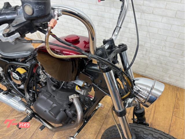 カワサキ エストレヤ スーパートラップマフラー カスタムタンク シート