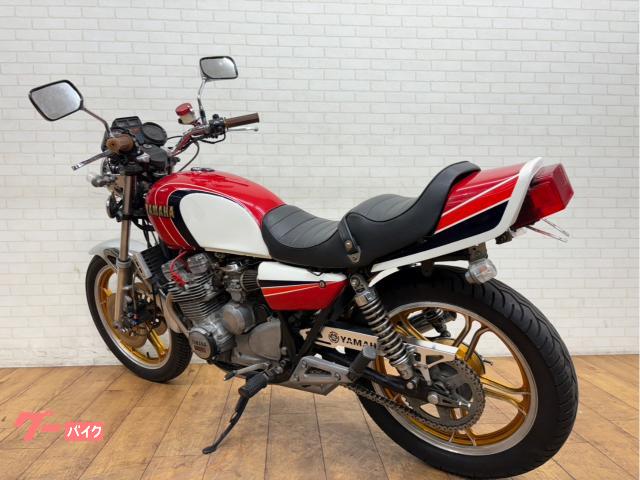 ヤマハ XJ400 ファイターマフラー カスタムハンドル ブレーキ