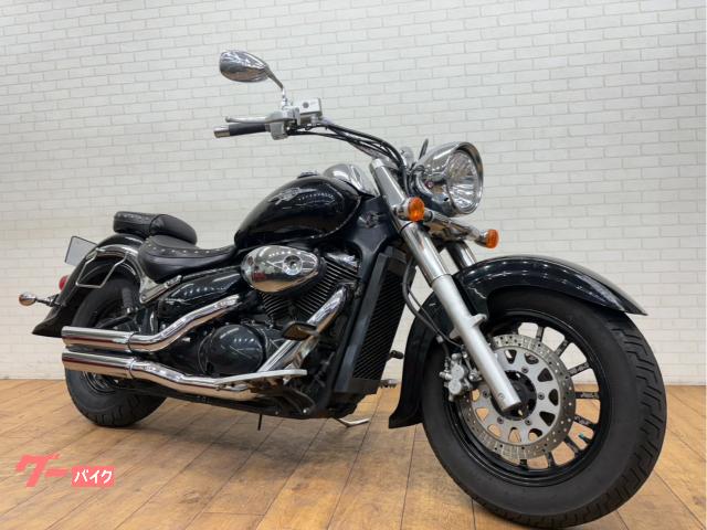 イントルーダークラシック　社外マフラー　サイドキャリア