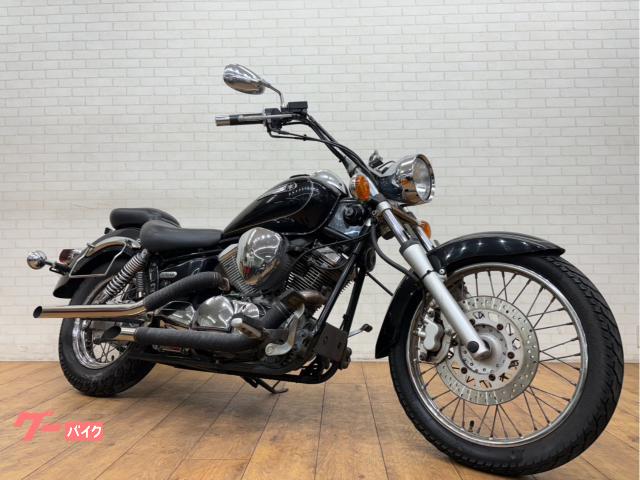 ドラッグスター２５０　社外マフラー　サイドバック