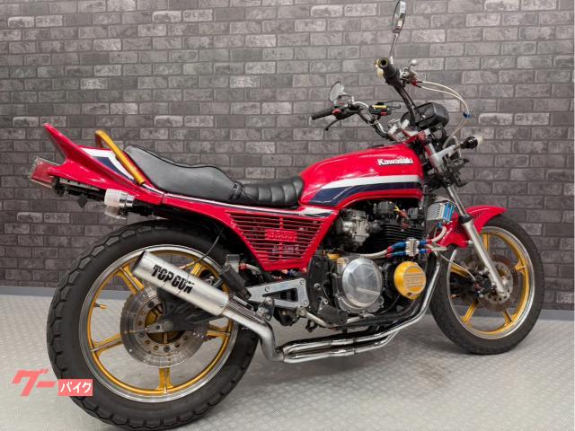 カワサキ Z550GP 400cc登録 TOPGUNマフラー カスタム