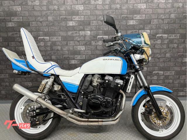 スズキ GSX400インパルス S ショート管 カスタム風防 ハンドル