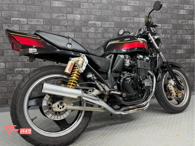 カワサキ ZRX400 ショート管 マーシャルヘッドライト エンジン