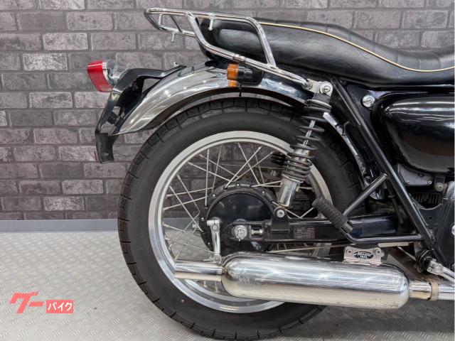 カワサキ W400 社外マフラー&キャリア ツーリングなどに W400（全年式） ワイバンクラシック フルエキゾースト マフラー