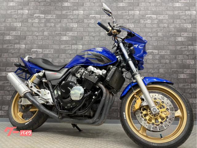 ＣＢ４００Ｓｕｐｅｒ　Ｆｏｕｒ　ＶＴＥＣ　ＳＰＥＣ３　アッパーカウル　エンジンガード　カスタムスロットル　フェンダーレス