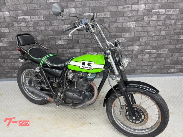 専用　250tr キャブ車マフラー　ウィンカー　テールランプ カワサキ 250TR バックレスト カスタムマフラー ハンドル ヘッド