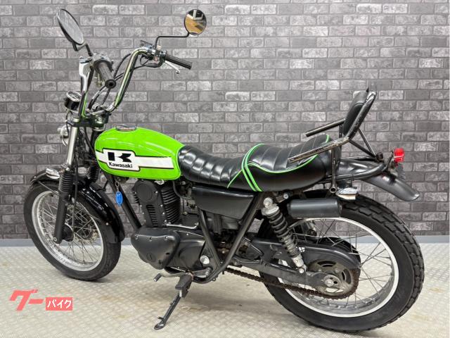専用　250tr キャブ車マフラー　ウィンカー　テールランプ カワサキ 250TR バックレスト カスタムマフラー ハンドル ヘッド