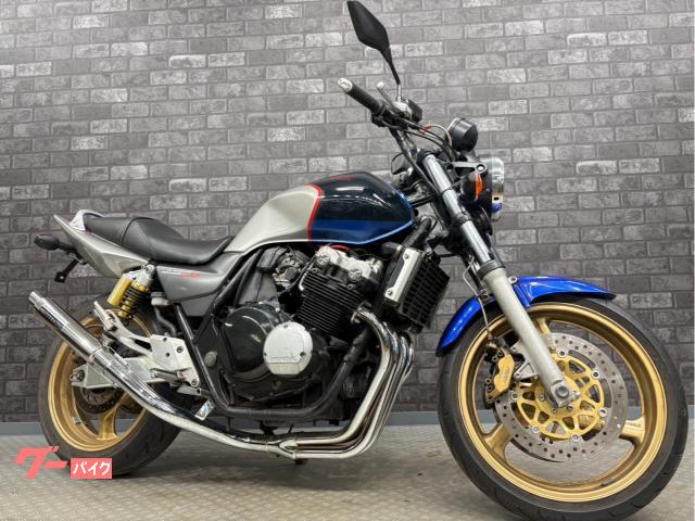 ＣＢ４００Ｓｕｐｅｒ　Ｆｏｕｒ　ＶＴＥＣ　ＳＰＥＣ３　プリティーレーシングマフラー　カスタムハンドル　ＬＥＤライト