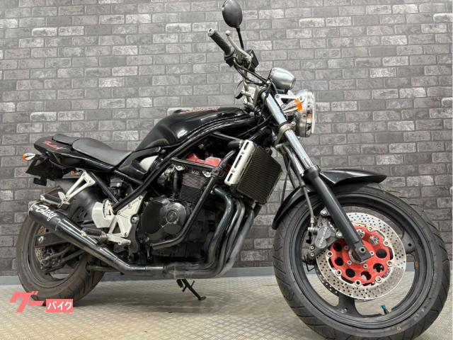 Ｂａｎｄｉｔ４００Ｖ　ヨシムラマフラー　エンジンガード　カスタムハンドル　スタビライザー