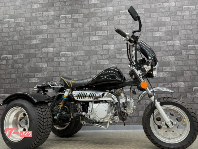 トライク１２５ｃｃ　カスタムスクリーン　ミラー