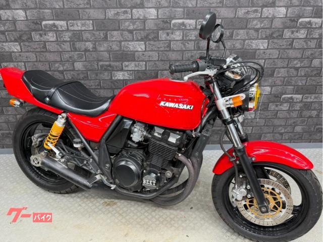 カワサキ ZRX400 ショート管 マーシャルヘッドライト カスタム