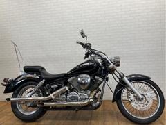 ヤマハ　ドラッグスター２５０　社外マフラー　カスタムハンドル　バックレスト