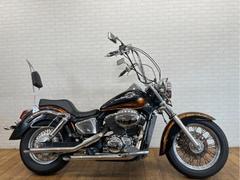 ホンダ　シャドウスペシャル　社外マフラー　カスタムハンドル　バックレスト　シート　ウインカー